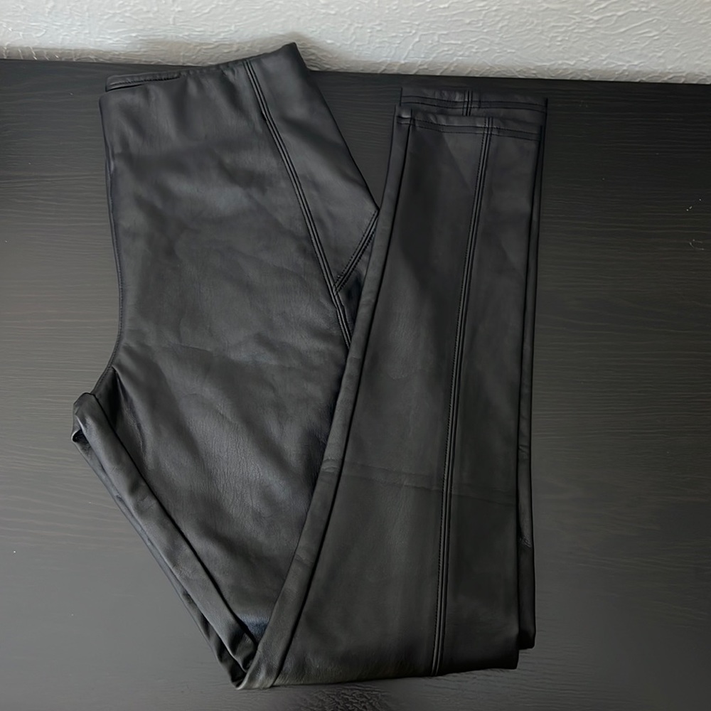 NWOT Nordstrom Moto Style Faux Leather Leggings